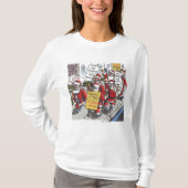 Santa Strike Women Langärmeliges Shirt (Vorderseite)