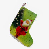 Santa Strumpf Kleiner Weihnachtsstrumpf (Vorderansicht (hängend))