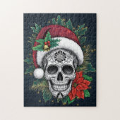 Santa Sugar Skull Puzzle (Vertikal)