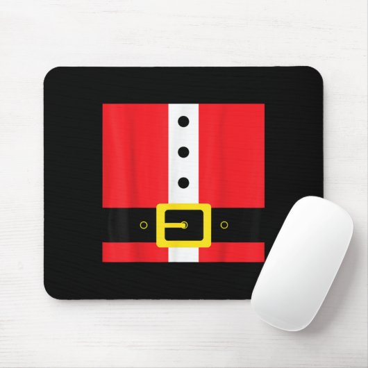 Santa Suit Christmas Funny Cute Mousepad (Mit Mouse)