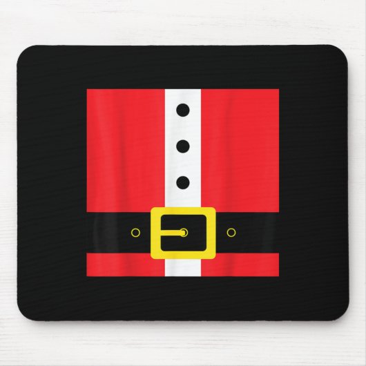 Santa Suit Christmas Funny Cute Mousepad (Vorne)