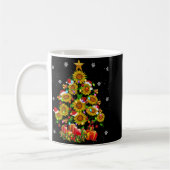 Santa Sunflower Christmas Tree Xmas Lights Santa S Kaffeetasse (Links)
