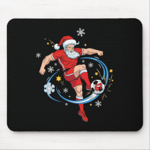 Santa Sungles Kostüm Six Seven Weihnachten Fußball Mousepad