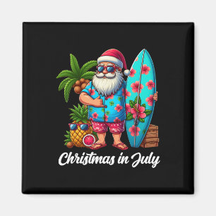 Santa Sungles Xmas Beach Tropisches Weihnachten im Magnet