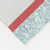 Santa Surname Year Keepake Fleecedecke (Ecke)