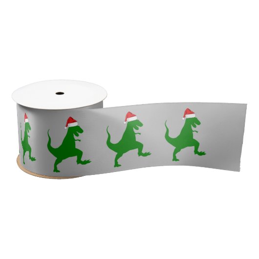 Santa T-Rex Satinband (Spule)