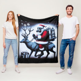 Santa T - Shirt Fleecedecke