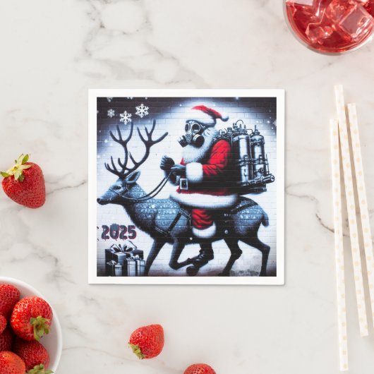 Santa T - Shirt Serviette (Beispiel)