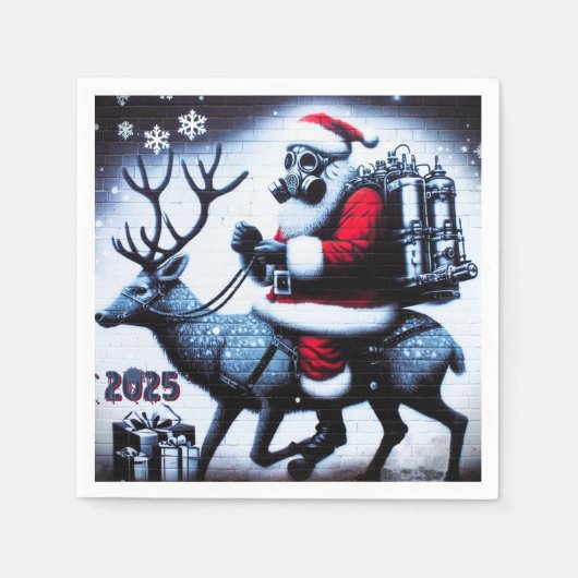 Santa T - Shirt Serviette (Vorderseite)