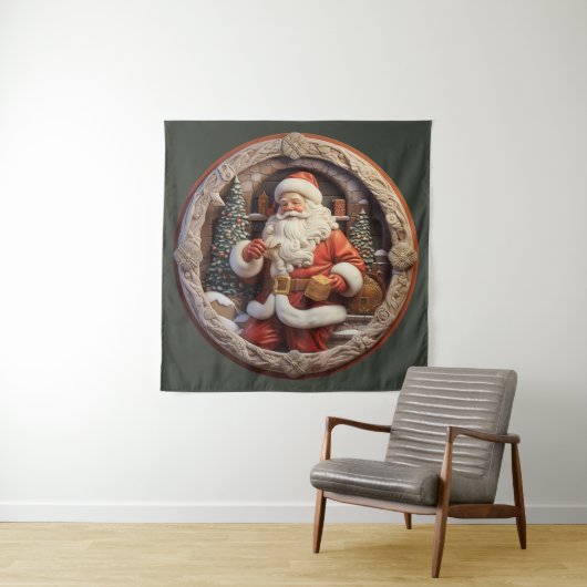 Santa Tapestry Wandteppich (Beispiel)