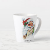 Santa Tasse, Vintag mit Name Coffee Tasse (Rechte Ecke)