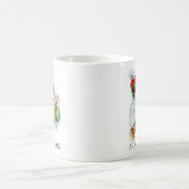 Santa Tasse, Vintag mit Name Kaffeetasse (Mittel)
