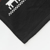 Santa Tennis Player Christmas Xmas Funny Holiday M Fleecedecke (Ecke)