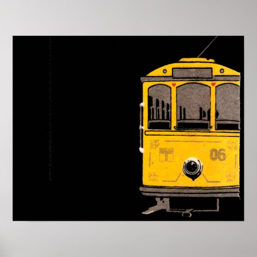Santa Teresa tram Poster (Vorne)