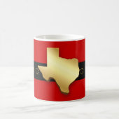 Santa Texas Belt Buckle Christmas Kaffeetasse (Mittel)