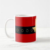 Santa Texas Belt Buckle Christmas Kaffeetasse (Links)