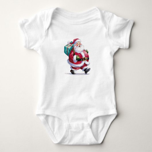 SANTA THE LEGEND BABY STRAMPLER (Vorderseite)