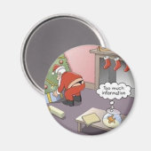Santa Thong Magnet (Vorderseite/Rückseite)