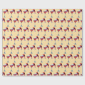 Santa-Tini Geschenkpapier (Flach)