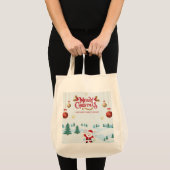 Santa Tote Tasche für Weihnachten (Vorderseite (Produkt))