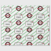 Santa Toy Factory Sonderlieferung für Kinder Geschenkpapier (Flach)