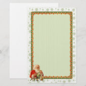 Santa Toy Maker Briefpapier (Vorne/Hinten)