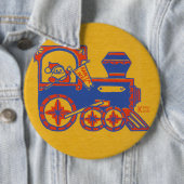 Santa Train Button (Beispiel)