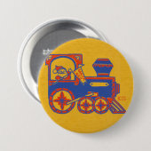 Santa Train Button (Vorne & Hinten)