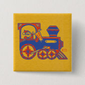Santa Train Button (Vorderseite)