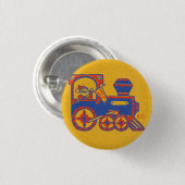 Santa Train Button (Vorne & Hinten)