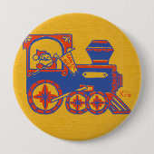 Santa Train Button (Vorderseite)