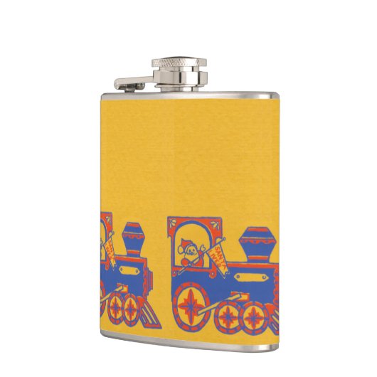 Santa Train Flachmann (Links)