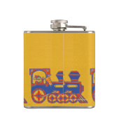 Santa Train Flachmann (Rückseite)