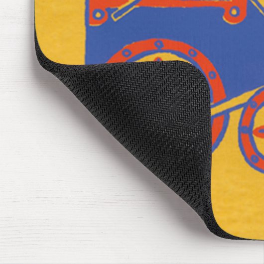 Santa Train Mousepad (Ecke)