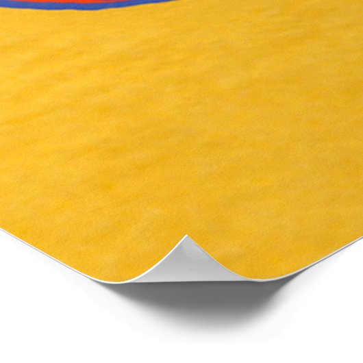 Santa Train Poster (Ecke)