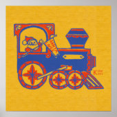 Santa Train Poster (Vorne)