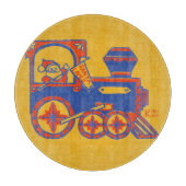 Santa Train Schneidebrett (Vorderseite)