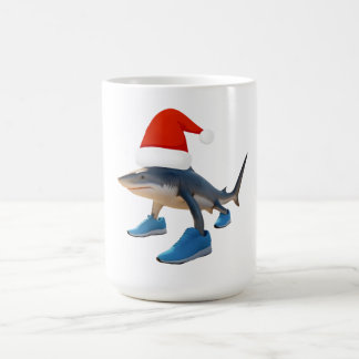 Santa Tralalero Tralala –Shark in Santa Hat Kaffeetasse