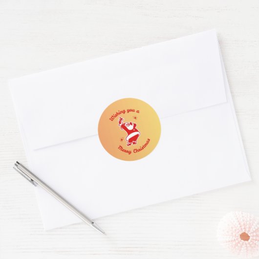 Santa & Tree Magic – Christmas Stickers & Invites (Umschlag)