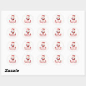 Santa & Tree Magic – Christmas Stickers & Invites (Blatt)