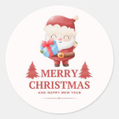 Santa & Tree Magic – Christmas Stickers & Invites (Vorderseite)