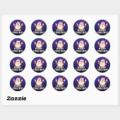 Santa & Tree Magic – Christmas Stickers & Invites (Blatt)