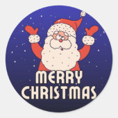 Santa & Tree Magic – Christmas Stickers & Invites (Vorderseite)