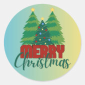 Santa & Tree Magic – Christmas Stickers & Invites (Vorderseite)