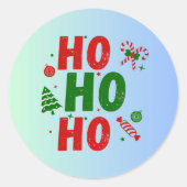 Santa & Tree Magic – Christmas Stickers & Invites (Vorderseite)