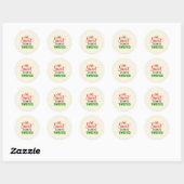 Santa & Tree Magic – Christmas Stickers & Invites (Blatt)