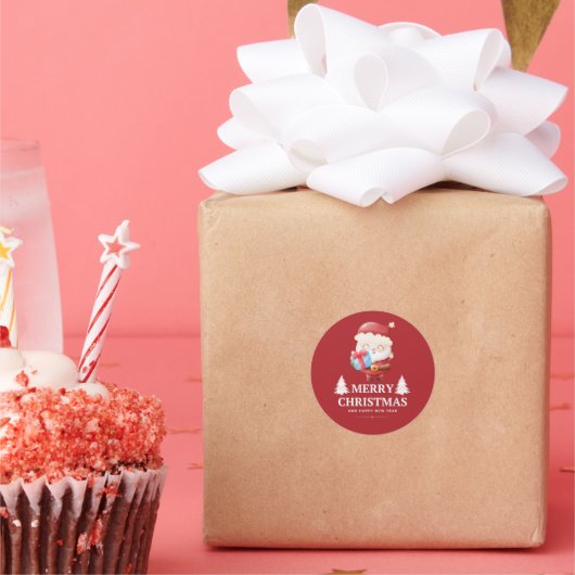Santa & Tree Magic – Christmas Stickers & Invites (Party)