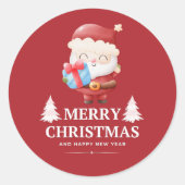Santa & Tree Magic – Christmas Stickers & Invites (Vorderseite)