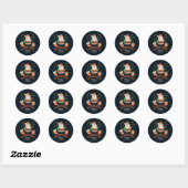 Santa & Tree Magic – Christmas Stickers & Invites (Blatt)