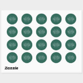 Santa & Tree Magic – Christmas Stickers & Invites (Blatt)